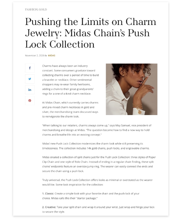 Fashion Gold Magazine